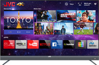JVC 140 cm (55 inch) Ultra HD (4K) LED Smart Android Based TV with Quantum Backlit Technology(LT-55N7105C GRY)
