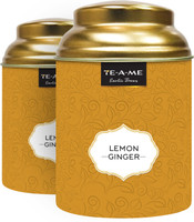 TE-A-ME Pack of 2 Lemon, Ginger Herbal Infusion Tin(100 g)