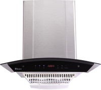 Seavy Altis Dlx 60 Stainless Steel Auto Clean Auto Clean Wall Mounted Chimney(Silver 1100 CMH)