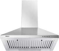 Kkolar SAGA 60 BF Wall Mounted Chimney(Silver 1170 CMH)