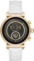 MICHAEL KORS Gen 4 Sofie Smartwatch(White Strap, Free Size)