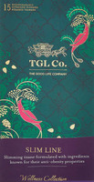 TGL Co. Slim Line Tisane Tea, 16 Tea Bags Strawberry, Raspberry Herbal Tea Box(32 g)