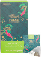 TGL Co. Lemon Detox Green Tea, 16 Tea Bags Lemon Green Tea Box(32 g)