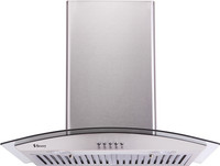 Seavy Amaze Stainless Steel 60cm Wall Mounted Chimney(Silver 1100 CMH)