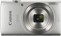 Canon IXUS IXUS185(20 MP, 8X Optical Zoom, 4X Digital Zoom, Silver)