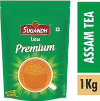 Sugandh Premium Tea 1Kg Black Tea Pouch(1 kg)