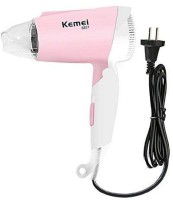 Kemei KM-6831 Mini Home Hair Dryer Hair Dryer(250 W, Multicolor)
