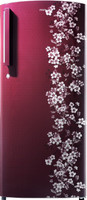 MarQ by Flipkart 215 L Direct Cool Single Door 5 Star Refrigerator(Sparkling Red, 215DD5SMQBS-HDA)