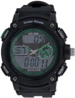 Sonata 7989PP04 Ocean Analog-Digital Watch For Men