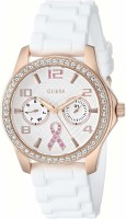 Guess W0032L3 Sparkling Pink Analog Watch For Women
