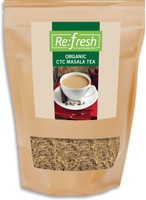 Refresh Organic CTC Masala Tea 250 Gm Spices Masala Tea Pouch(250 g)