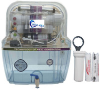 Oseas aqua Cristal RO 15 L RO + UV + UF + TDS Water Purifier(Clear)