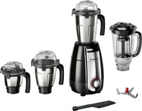 BOSCH BlenderTrueMixx Pro 750 W Black MGM8642BIN 750 Juicer Mixer Grinder (4 Jars, Black)