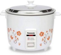 Panasonic SR-WA10H (E) Electric Rice Cooker with Steaming Feature(2.7 L, White, Pack of 5)