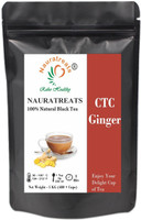 Nauratreats Ginger CTC Assam Tea | Masala Tea Ginger Masala Tea Pouch(1 kg)