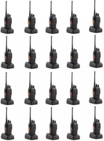 visionrabbit bf888s 4way radio walkie talkie bf888s 4way radio walkie talkie Walkie Talkie(Black)