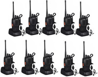 spydo BAOFENG bf888s 4way radio walkie talkie uhf400-470 BAOFENG bf888s wireless walkie talkie uhf400-470 Walkie Talkie(Black)
