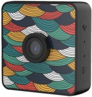 Smiledrive FOX SHOOT MINI WATERPROOF CAMERA Stick & Shoot Mini Wearable HD Camera Wireless WiFi Sports Cam with Waterproof Case-Lightest Portable Camcorder Sports and Action Camera(Black, 2 MP)