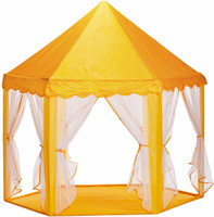 Divi Divine Kids Indoor and Outdoor Play Tent Castle(Orange)