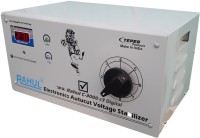 rahul C-3000 c3 Digital 3 KVA/12 Amp 90-260 Volt Mainline Use Up to 3 KVA Load Raf & Taf Autocut Digital Voltage Stabilizer(White)