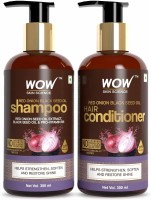 WOW SKIN SCIENCE Red Onion Black Seed Oil Shampoo+Conditioner(1 Items in the set)