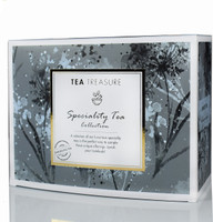 TeaTreasure Speciality Tea Pyramid Tea Bags Collection Black Tea Bags Box(18 Bags)