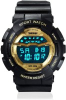 Skmei AJDG1012-GLD Lcd Digital Watch For Men
