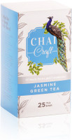 Chai Craft Aromatic and Fragrant Jasmine Green Tea, 25 Tea Bags Jasmine Jasmine Tea Bags Box(25 Bags)