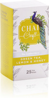Chai Craft Green Tea, Lemon and Honey, Natural Detox Tea, 25 Tea Bags Honey, Lemon Green Tea Bags Box(25 Bags)