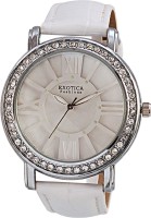 Exotica Fashions EF-70-WHITE-NS New Series Analog Watch For Women