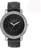 Exotica Fashions EF-70-BLACK-NS New Series Analog Watch For Women