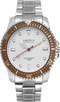 Exotica Fashions EFG-117-ST-WHITE-BROWN-NEW New Series Analog Watch For Men