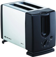 BAJAJ A13 750 W Pop Up Toaster(STEEL AND BLACK)