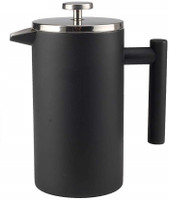 InstaCuppa French Press Coffee Ma32 10 Cups Coffee Maker(Black)