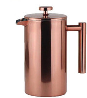 InstaCuppa French Press Coffee M0122 10 Cups Coffee Maker(Copper)
