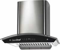 Greenchef Namco Auto Clean Wall Mounted Chimney(Silver 1350 CMH)