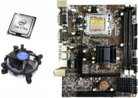 ZEBRONICS CORE 2 DUE Combo Motherboard(Black)