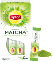 Lipton Japanese Matcha Green Tea Assorted Matcha Tea Bags Box(15 Bags)