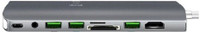 powerup stay charged USB Type-C Hub Adapter USB Adapter(Grey)