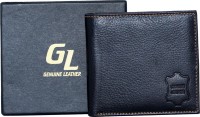 MAYON Men Black Genuine Leather Wallet(8 Card Slots)