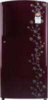 Videocon 190 L Direct Cool Single Door 5 Star Refrigerator(Red Point Flower, REF VZ205PTPP-HAD)