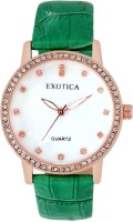 Exotica EFL-707-GREEN Basic Analog Watch For Women