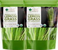 Bliss of Earth Certified Organic Lemongrass Leaves For Healthy Tea Lemon Grass Green Tea Vacuum Pack(200 g)