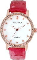 Exotica EFL-707-FUSCHIA Basic Analog Watch For Women