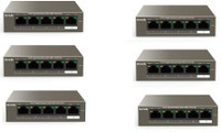 TENDA TEG1105P-4-63W Network Switch_Pack 06 Network Switch(Grey)