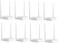 TENDA N301 Wireless N Router _Pack_ 8 300 Mbps Wireless Router(White, Single Band)