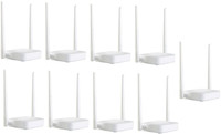TENDA N301 Wireless N Router _Pack_ 9 300 Mbps Wireless Router(White, Single Band)