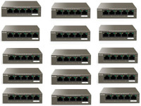 TENDA TEG1105P-4-63W Network Switch_Pack 15 Network Switch(Grey)