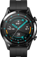 Huawei Watch GT 2 (46 mm) Smartwatch(Black Strap, Regular)