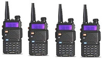 spydo uv5r walkie talkie uhf400-470mhz dual band(4pcs) uv5r walkie talkie uhf400-470mhz dual band (4pcs) Walkie Talkie(Black)